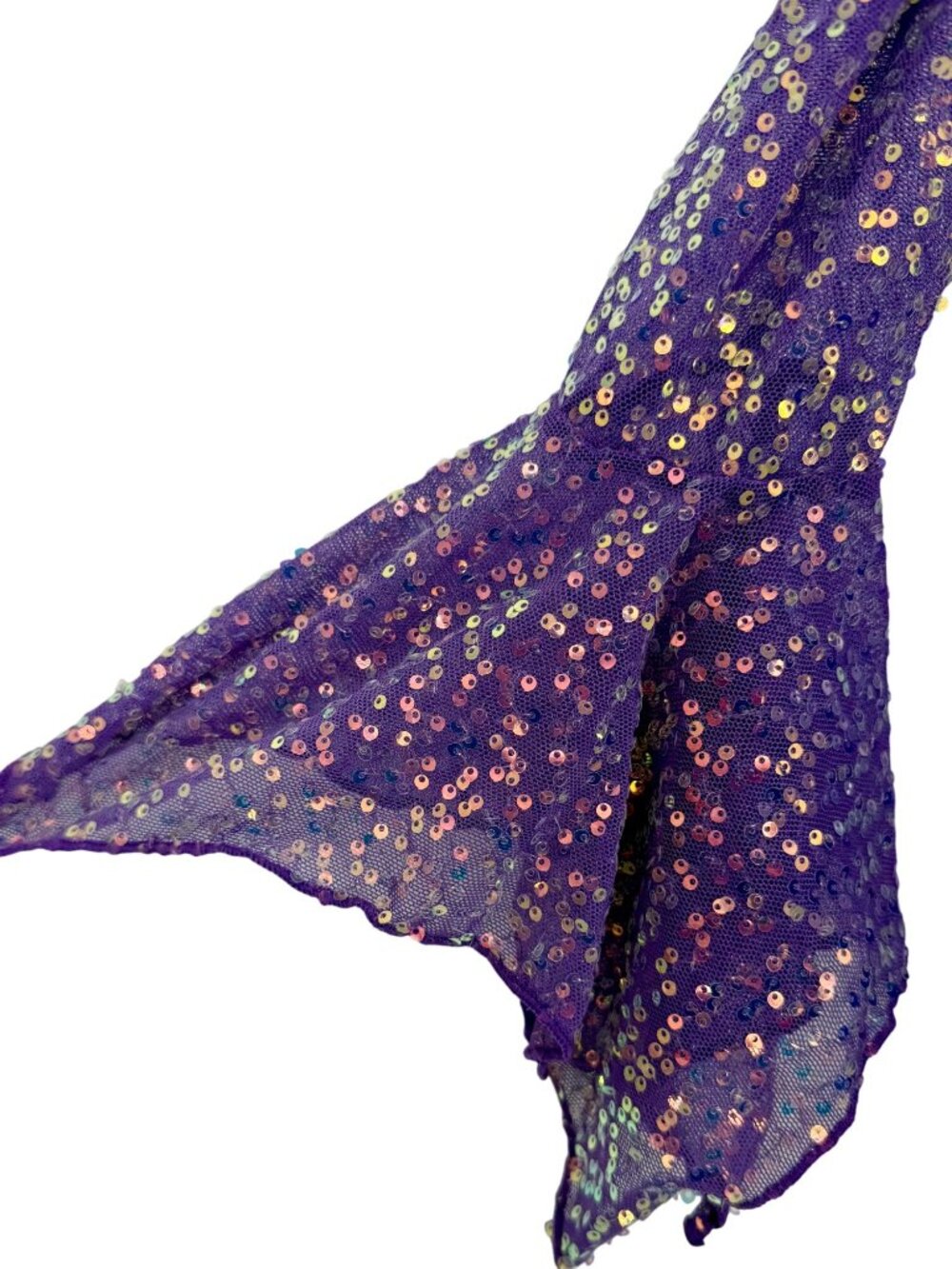 NWT Dolls Kill Purple Fairy Sequin Corset Mini Dress Wings Garters Costume Rave - Picture 6 of 16